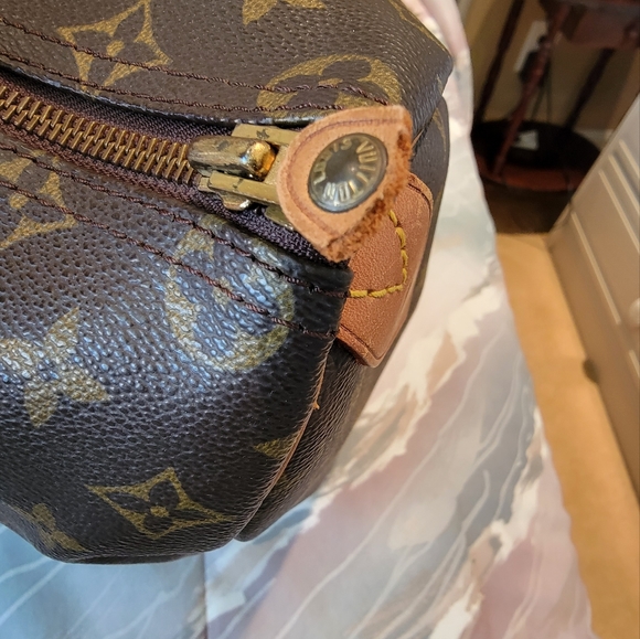 Louis Vuitton Speedy Monogram Satchel Handbag 35cm - Picture 2 of 12